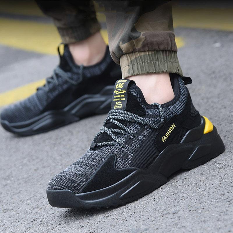 Anti-Smash and Anti-Puncture Work Safety Shoes