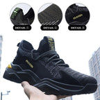 Anti-Smash and Anti-Puncture Work Safety Shoes