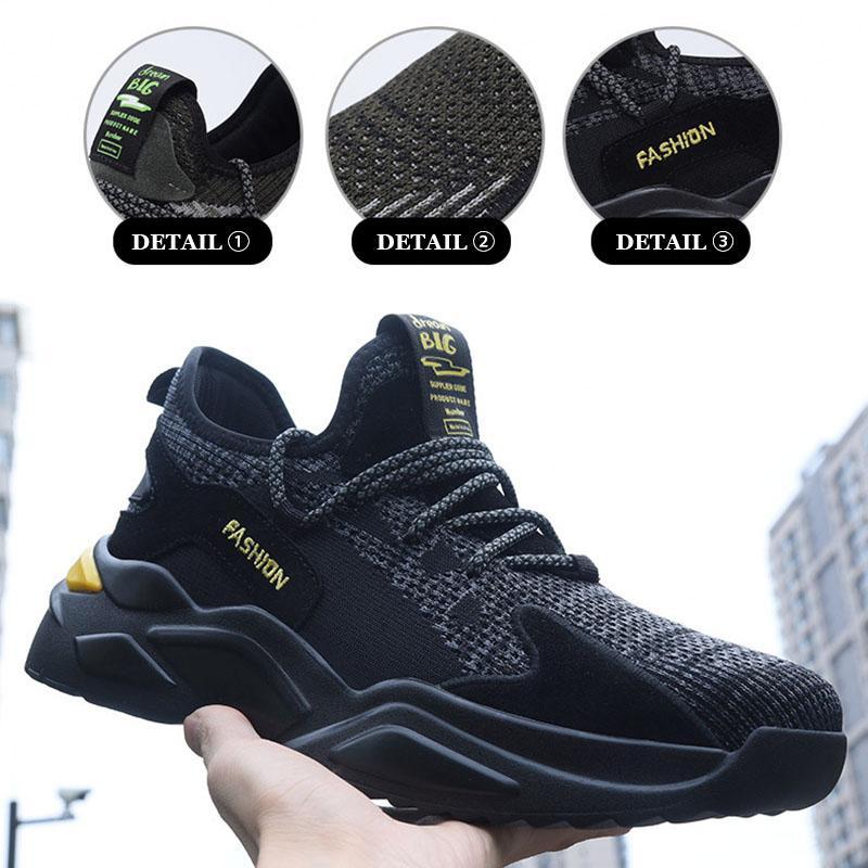Anti-Smash and Anti-Puncture Work Safety Shoes