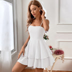 High-Quality Slip Dress with Bow