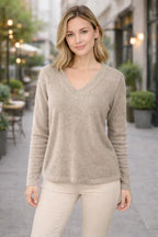 Amara Vintage V-Neck Sweater