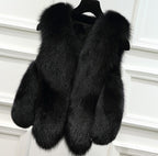 Women's Elegant Faux Fur Vest