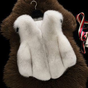 Women's Elegant Faux Fur Vest