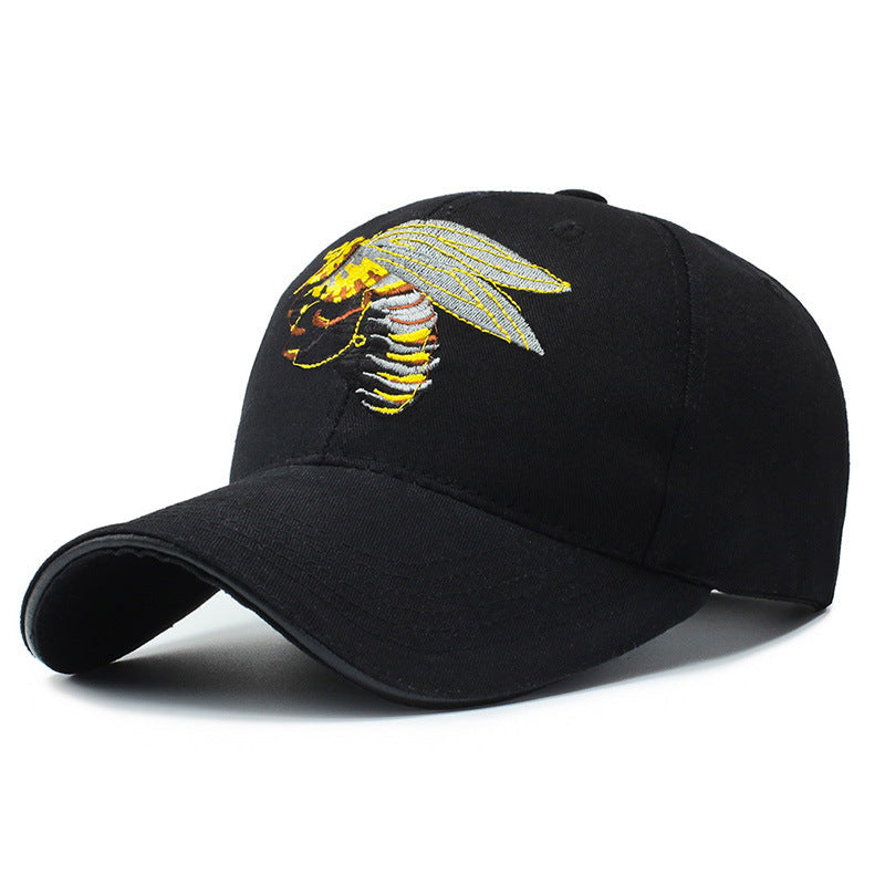Men's Embroidered Insect Design Baseball Cap