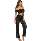 Women's Crochet Beach Pants