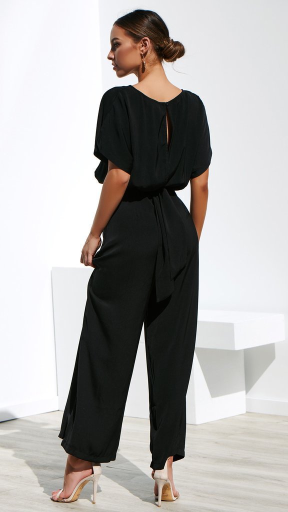 Women's Wide-Leg Jumpsuit with Elegant Cut