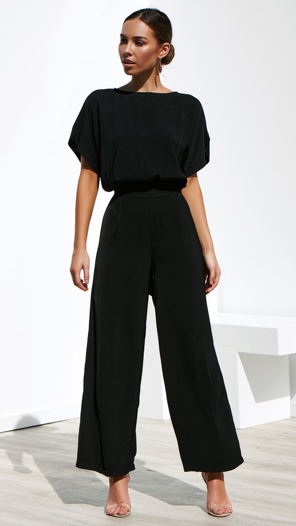 Women's Wide-Leg Jumpsuit with Elegant Cut
