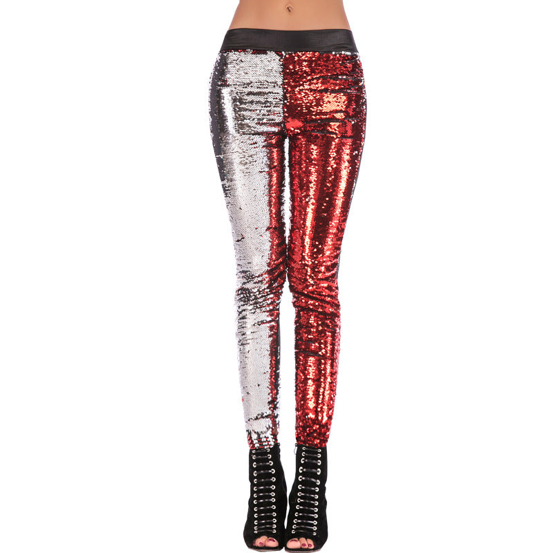 Women's Glamorous Sequin Leggings