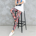 Women's Camouflage High-Waist Leggings