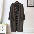 Women's Open-Front Cardigan with Pockets