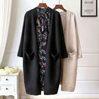 Women's Open-Front Cardigan with Pockets