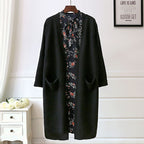 Women's Open-Front Cardigan with Pockets