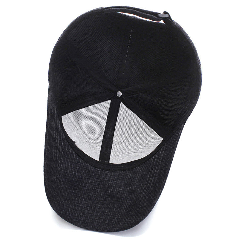 Casual Textured Baseball Cap