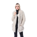 Women's Fluffy Faux Fur Throw