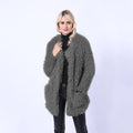 Women's Fluffy Faux Fur Throw