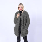 Women's Fluffy Faux Fur Throw