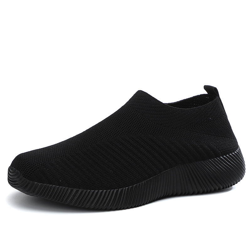 Women's Breathable Slip-On Sneakers with Flexible Upper