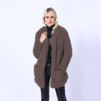 Women's Fluffy Faux Fur Throw