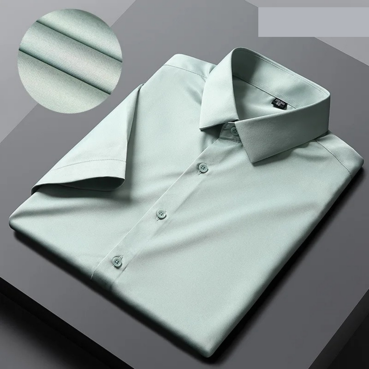 Business Style Wrinkle-Free Short-Sleeve Shirt