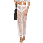 Elegant Crochet Beach Sarong