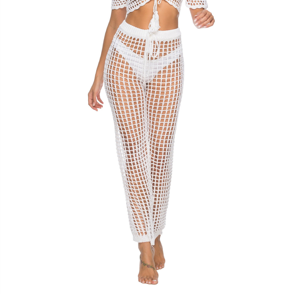 Elegant Crochet Beach Sarong