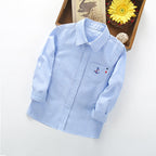 Women's Long Sleeve Shirt with Maritime Embroidery