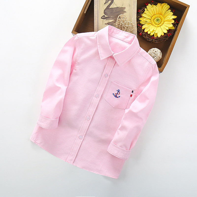 Women's Long Sleeve Shirt with Maritime Embroidery
