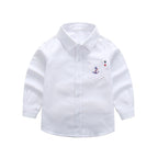 Women's Classic Long-Sleeve Shirt with Nautical Accents