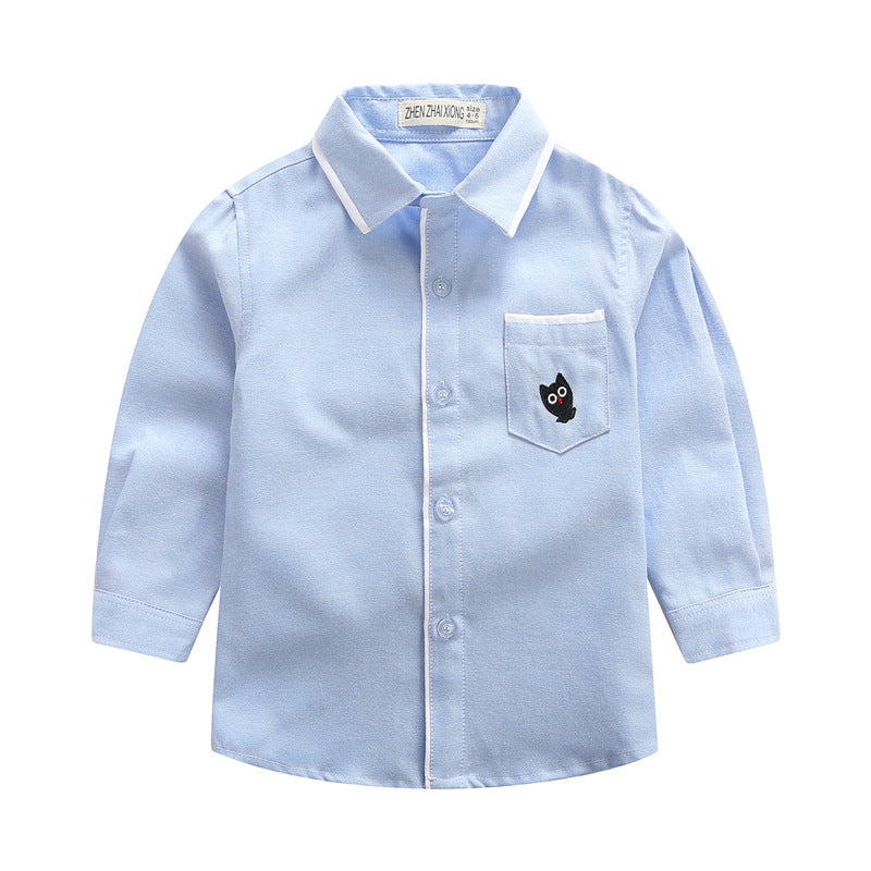 Women's Classic Long-Sleeve Shirt with Nautical Accents