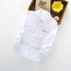Women's Long Sleeve Shirt with Maritime Embroidery