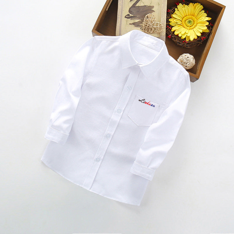 Women's Elegant Long-Sleeve Shirt with Fine Embroidery