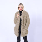 Women's Fluffy Faux Fur Throw
