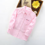 Women's Casual Long-Sleeve Shirt with Chest Pocket