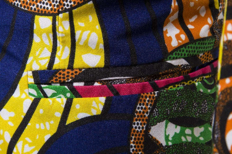 Women's Blazer in Creative African Design