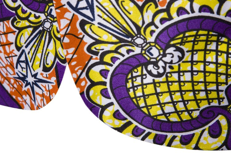 Women's Blazer with African Print