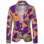 Women's Blazer with African Print