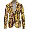 Women's Blazer with Exotic Pattern Print and Elegant Fit
