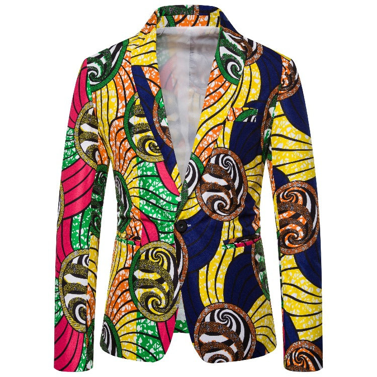 Women's Blazer in Creative African Design