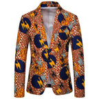 Women's Blazer with African Pattern