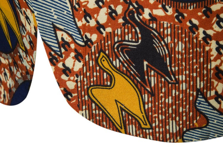 Women's Blazer with African Pattern