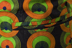 Women's Blazer with African Pattern and Tailored Fit