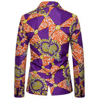 Women's Blazer with African Print