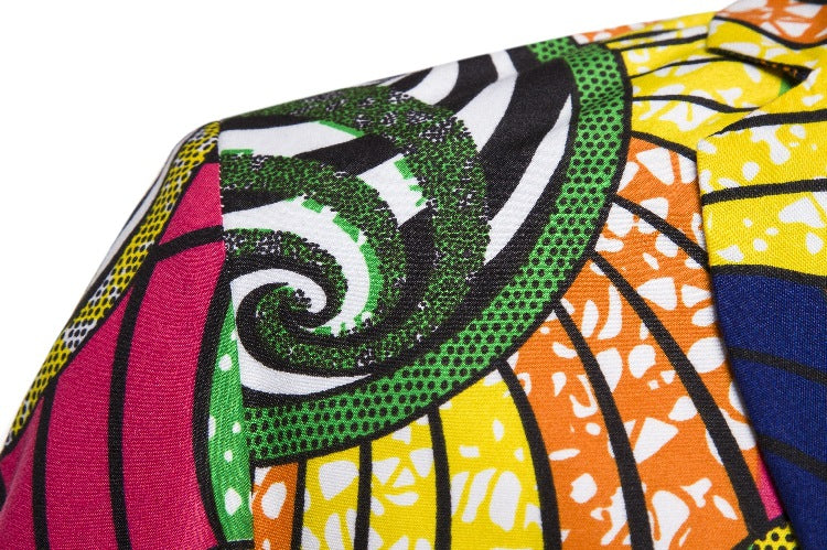 Women's Blazer in Creative African Design