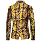 Women's Blazer with Exotic Pattern Print and Elegant Fit
