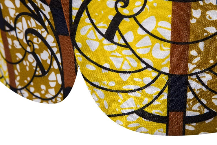 Women's Blazer with Exotic Pattern Print and Elegant Fit