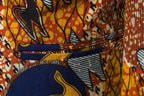 Women's Blazer with African Pattern
