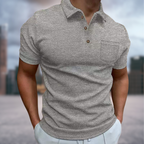 Blazej Textured Summer Polo Shirt