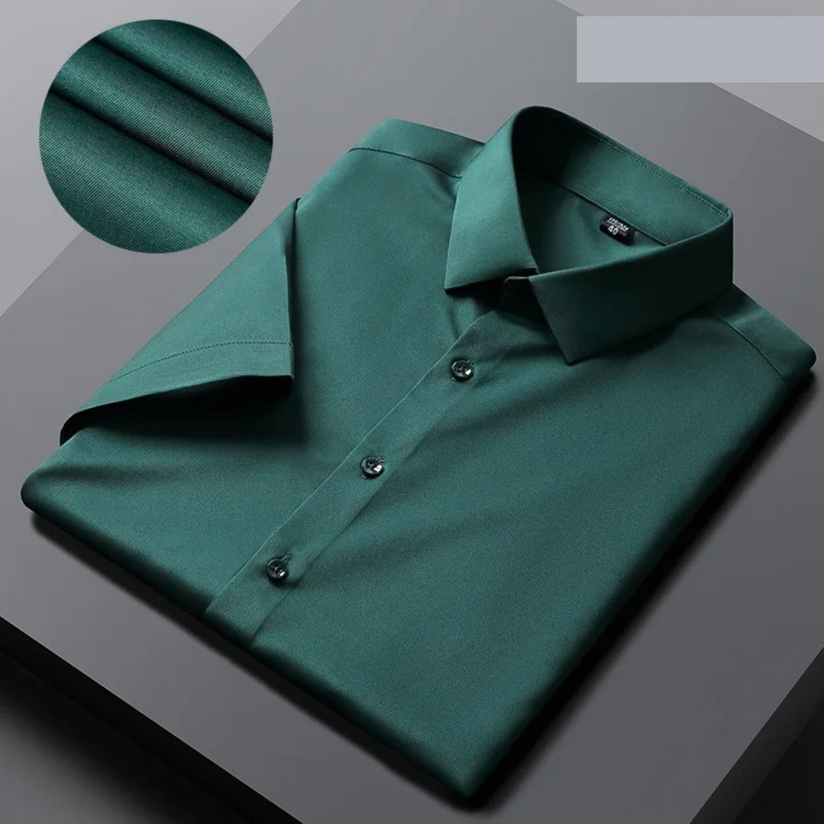 Business Style Wrinkle-Free Short-Sleeve Shirt