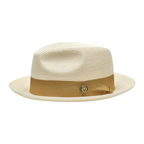 Natural Straw Fedora Hat