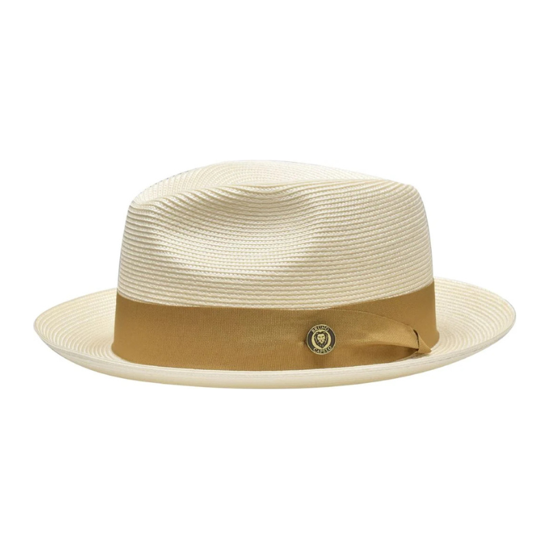 Natural Straw Fedora Hat